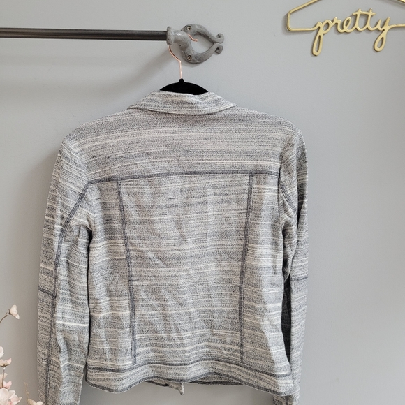 Anthropolgie Small Tweed Moto Jacket - Picture 2 of 2